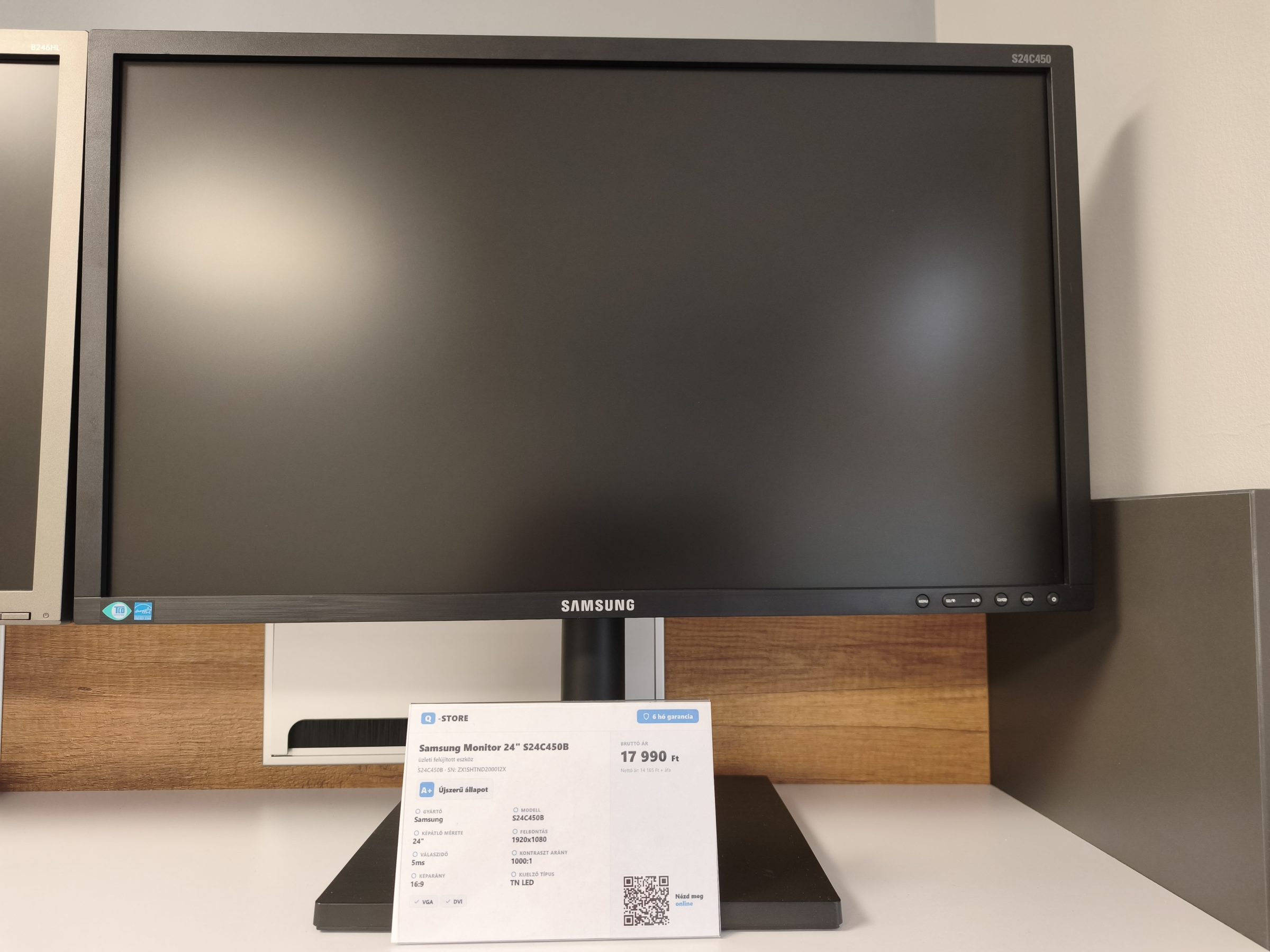 Samsung Monitor 24" S24C450B