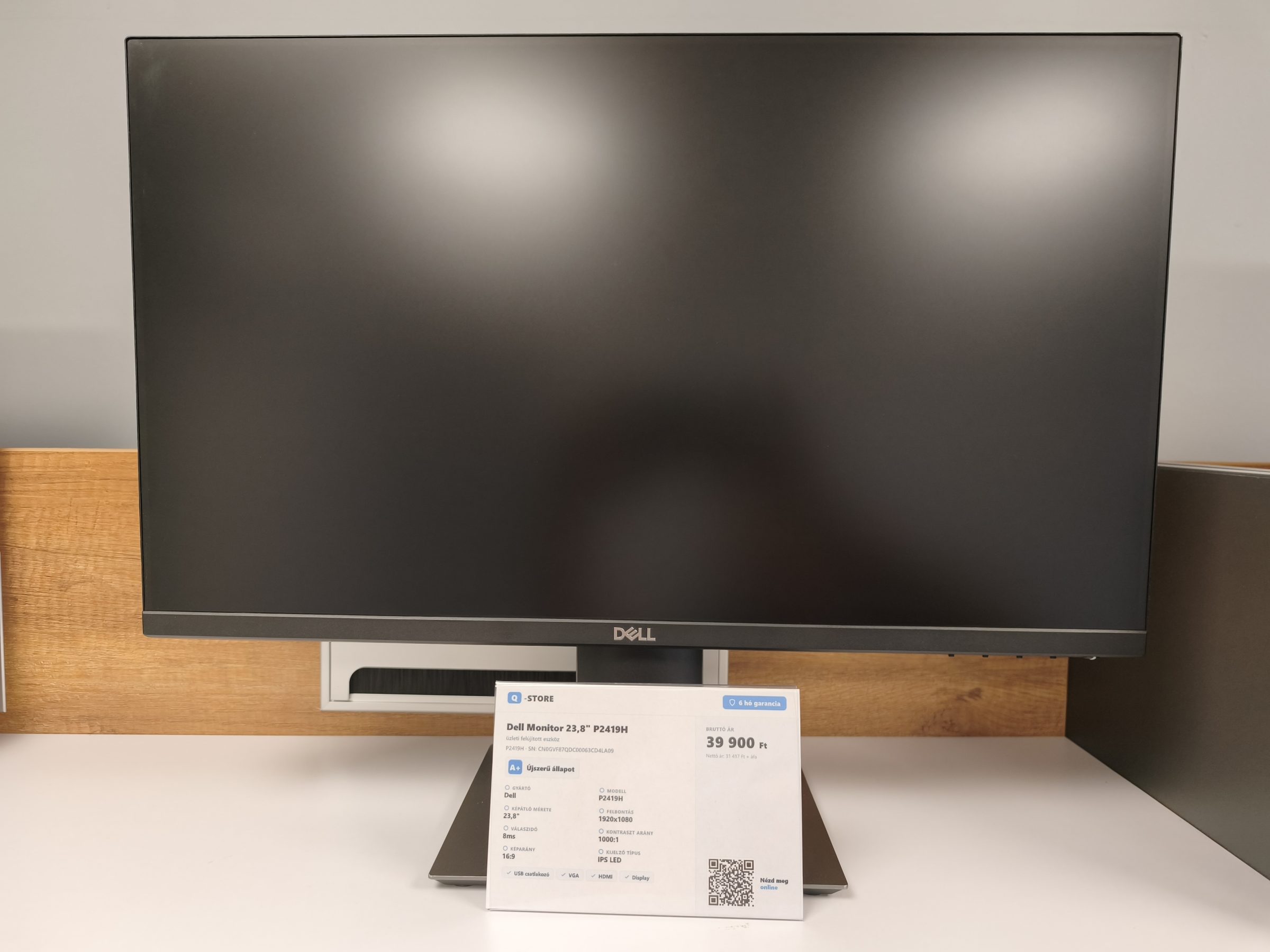 Dell Monitor 23,8" P2419H